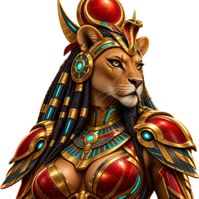 Sekhmet-Vector, goddess of War & Command