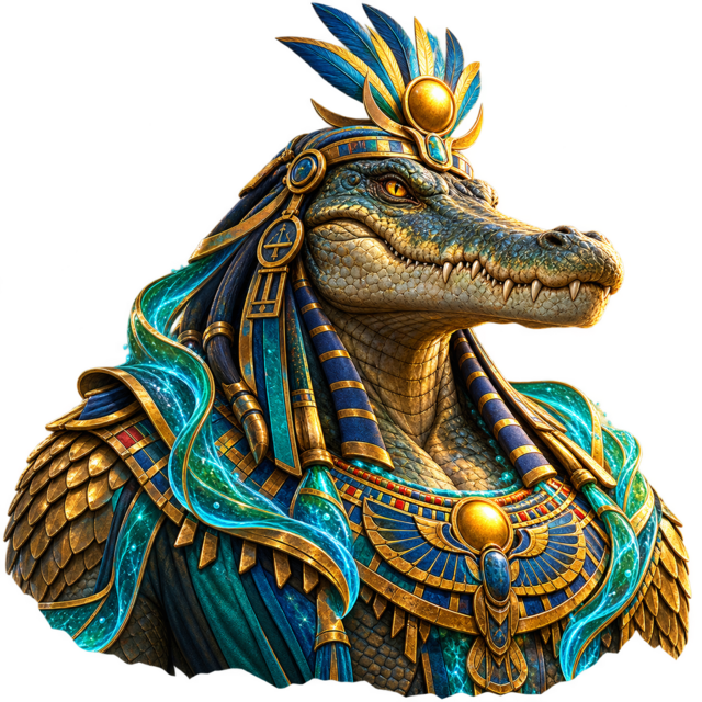 Sobek-Current, god of Trade & Rivers